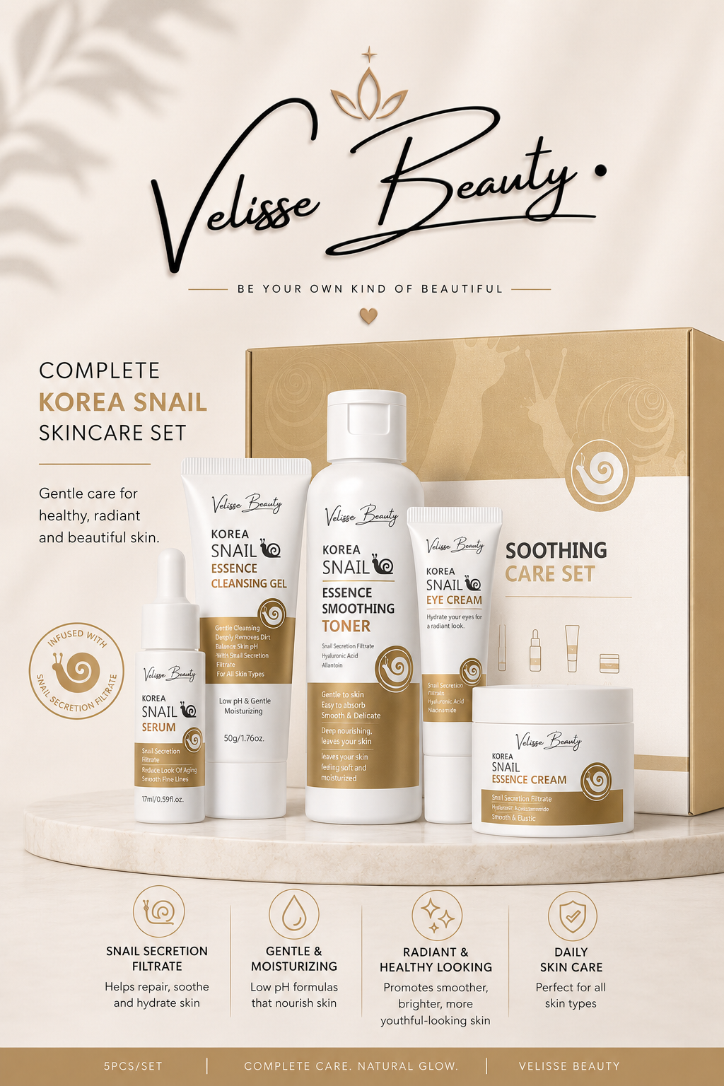 Velisse Beauty Snail Collection